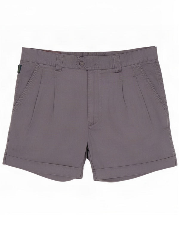 Pantaloncini chino con pegging da uomo European Project IT 50 Large W32 Cotone grigio