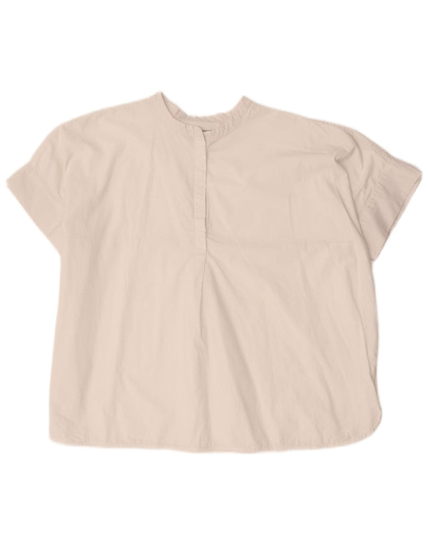 Camicetta oversize da donna Woolrich Top UK 14 Medio Bianco
