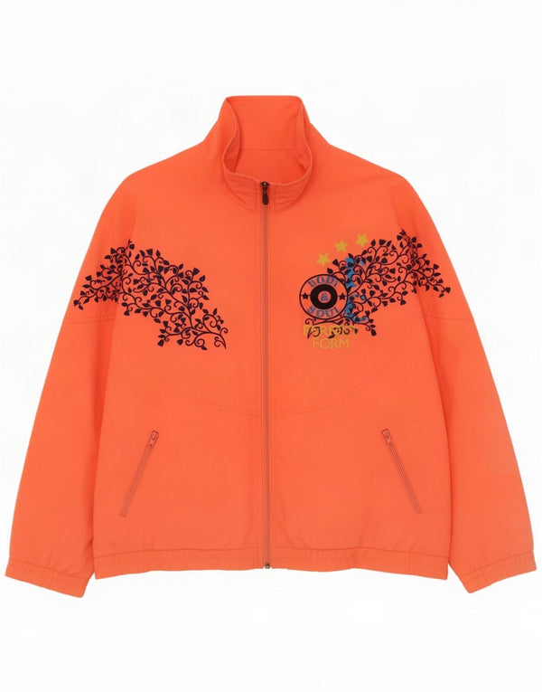 Campagnolo Donna Graphic Tracksuit Top Jacket UK 16 Large Pink Sports
