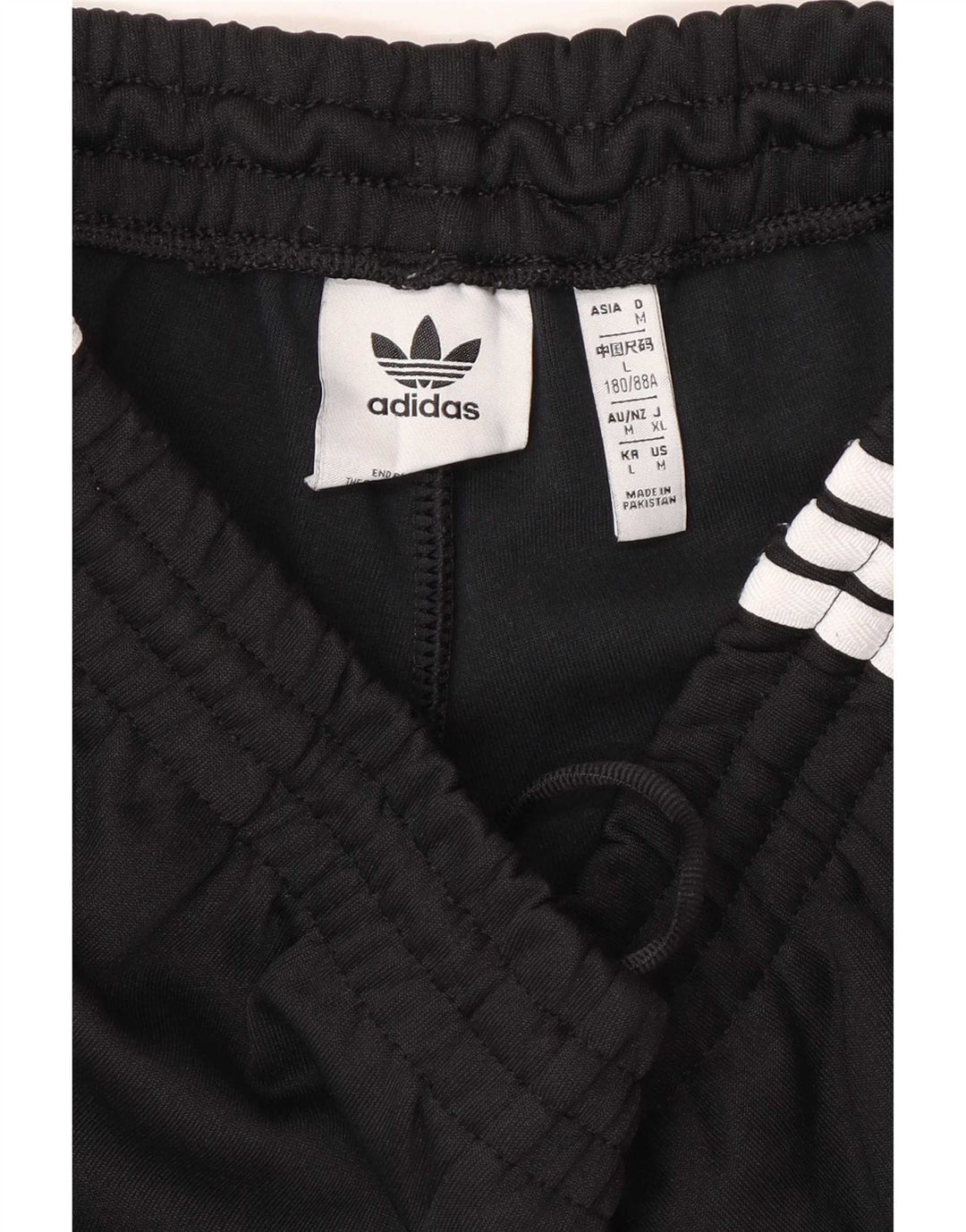 Pantaloni da tuta da uomo Adidas Joggers grandi neri in poliestere