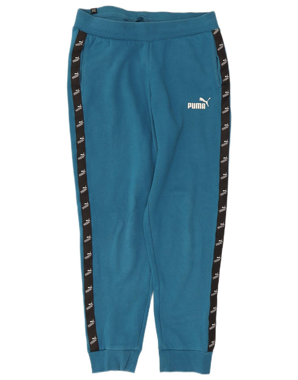 Pantaloni da tuta grafica da uomo Puma Joggers Small Blue Colourblock