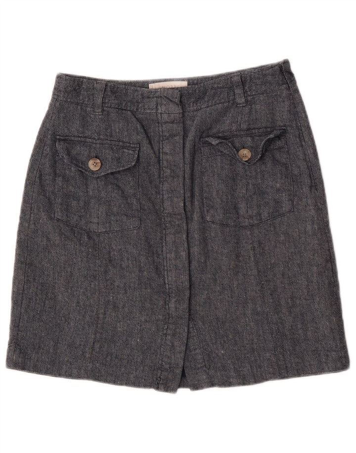 Minigonna da donna Hobbs UK 10 piccola W28 cotone blu