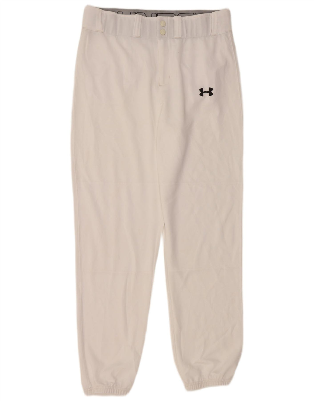 Pantaloni casual da jogging da uomo UNDER ARMOUR Large W34 L30 bianchi