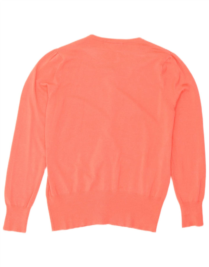 Maglione cardigan da donna Marks & Spencer UK 10 piccolo rosa