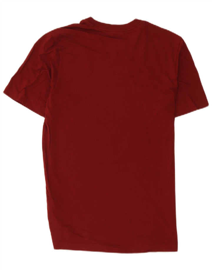 T-shirt Nike da uomo Top Small in cotone bordeaux