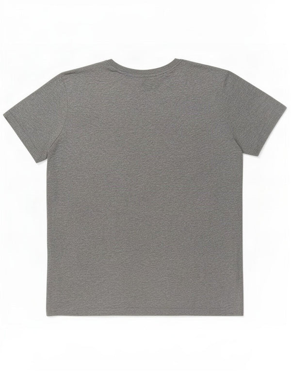 T-shirt grafica da donna Superdry Top UK 12 cotone grigio medio