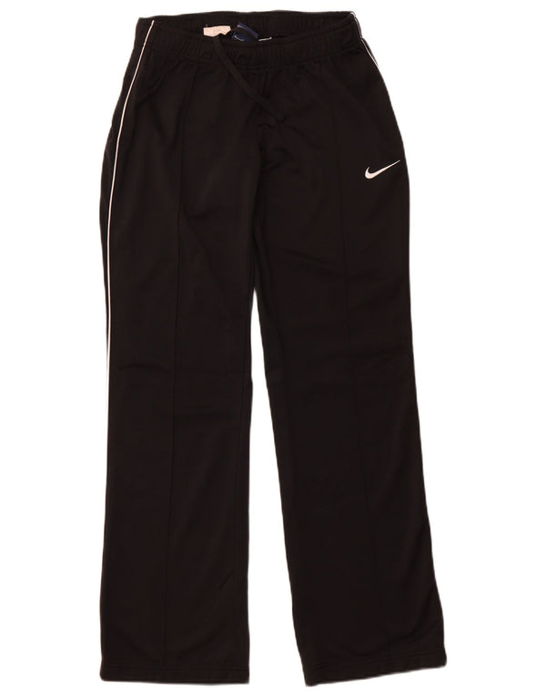 Pantaloni della tuta da donna Nike UK 12 Medium Nero Poliestere