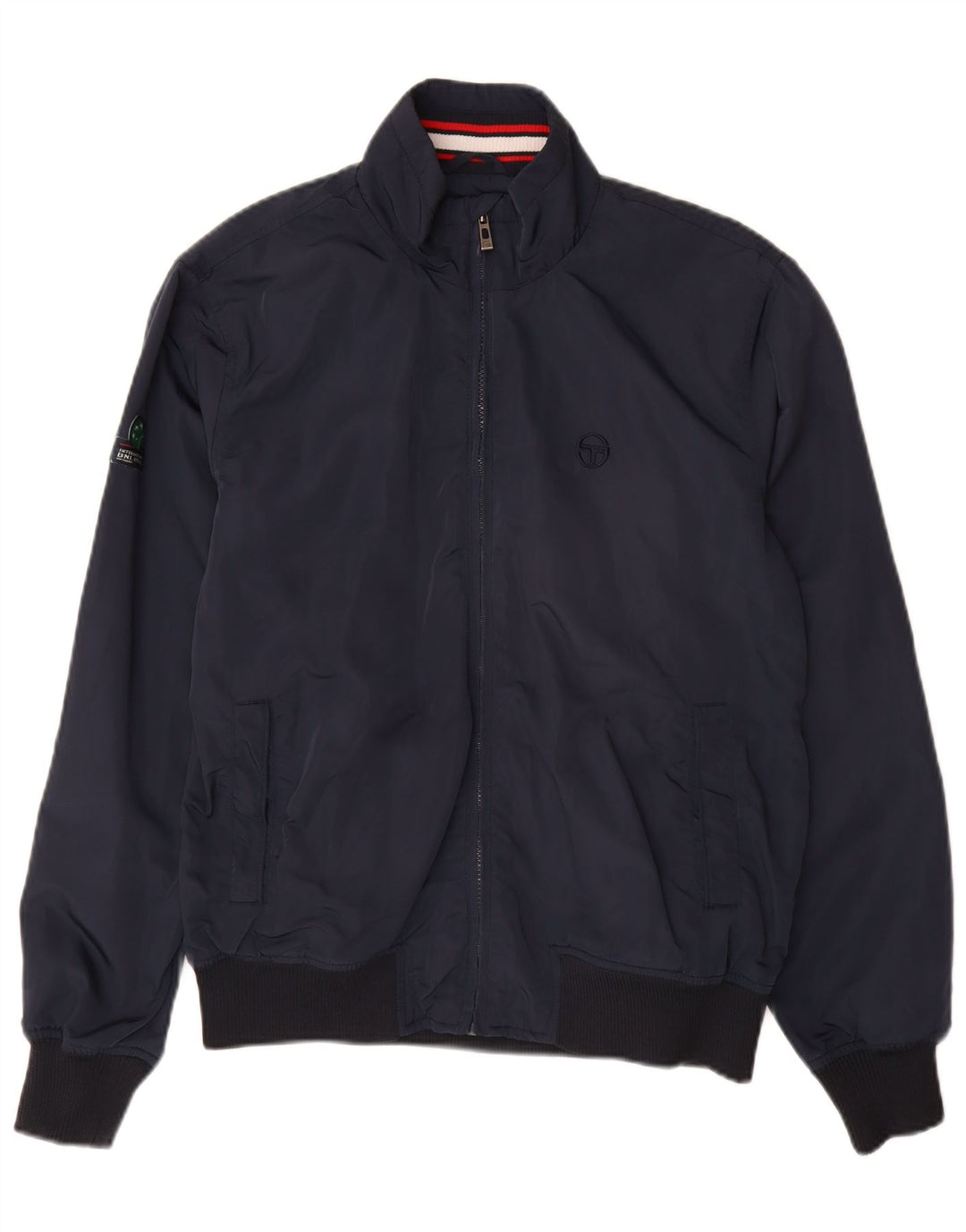 SERGIO TACCHINI Giubbotto Bomber Uomo IT 48 Medio Blu Navy Poliestere