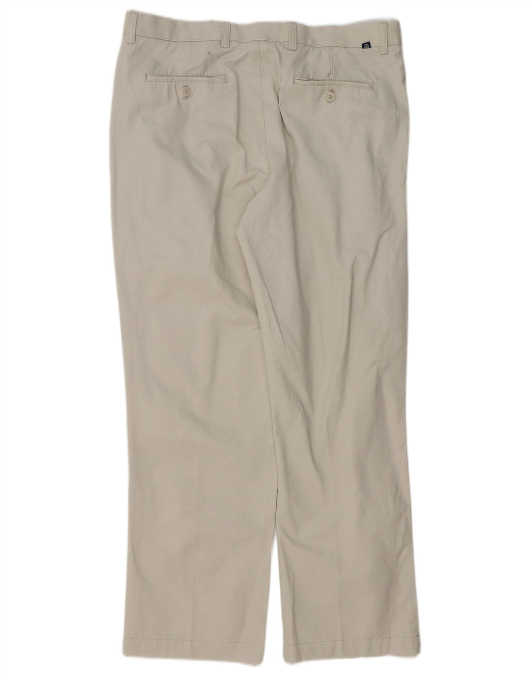 Pantaloni chino con pegging da uomo CHAPS W36 L30 cotone bianco