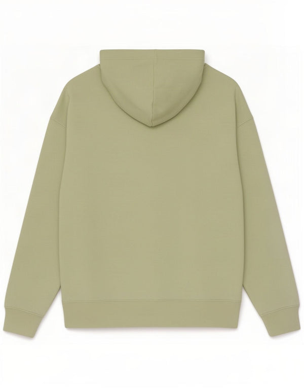 Maglia con cappuccio Nike da uomo vestibilità ampia, cotone verde medio