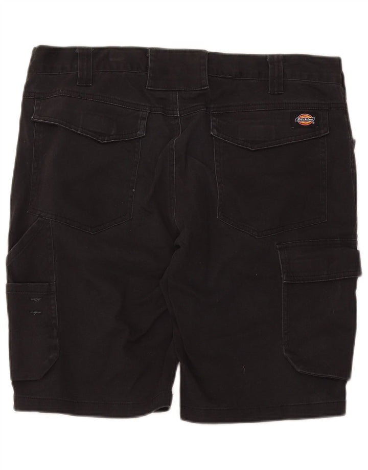 Pantaloncini cargo da uomo Dickies W36 grandi in cotone nero
