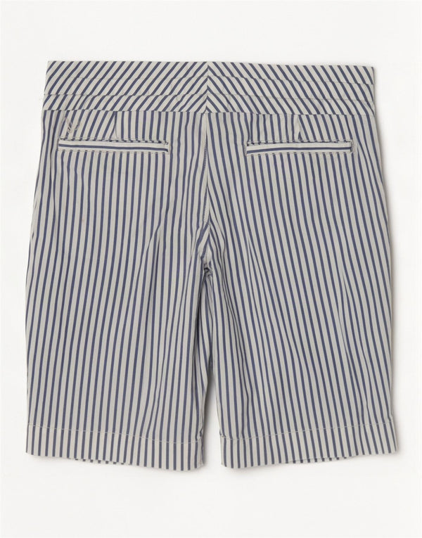 Pantaloncini chino per ragazze American Eagle 13-14 anni W32 cotone gessato bianco