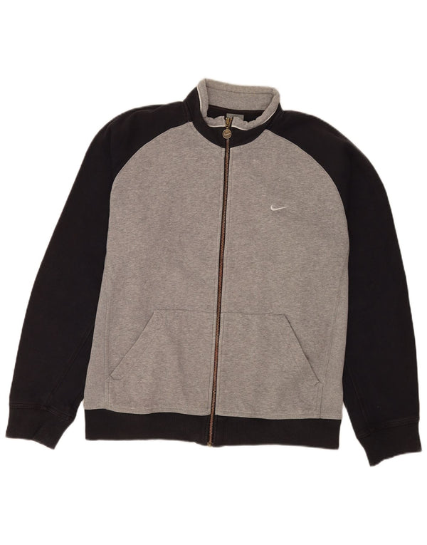 Giacca da tuta da uomo Nike UK 38/40 Grigio medio Colourblock Sports