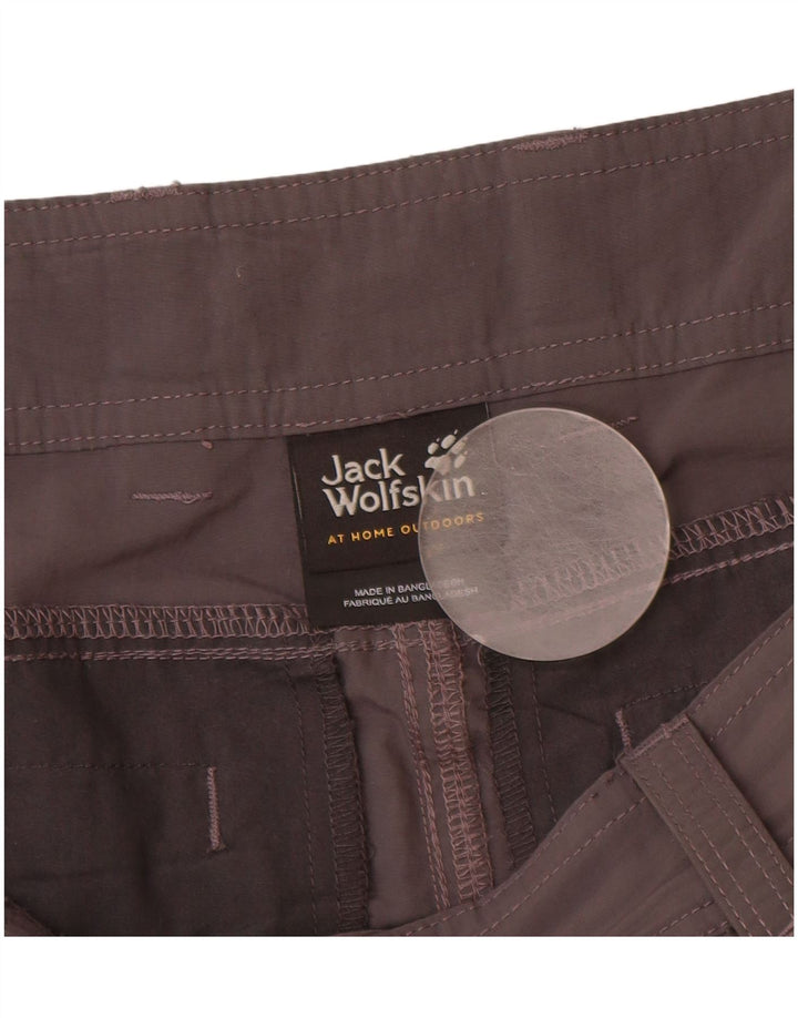 Pantaloncini cargo da uomo Jack Wolfskin W38 XL grigio poliammide