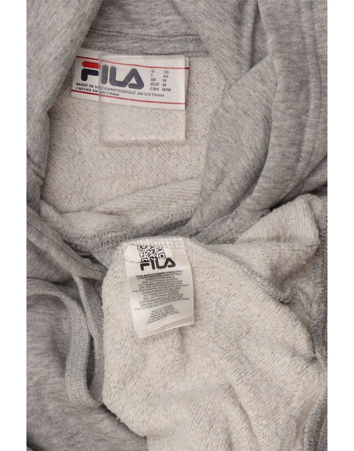 Maglia con cappuccio da donna Fila UK 14 Cotone grigio medio
