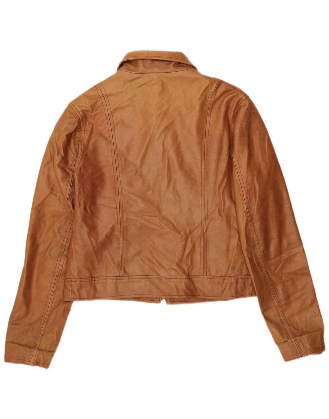 Giacca in pelle da uomo Nadine UK 40 grande in pelle marrone