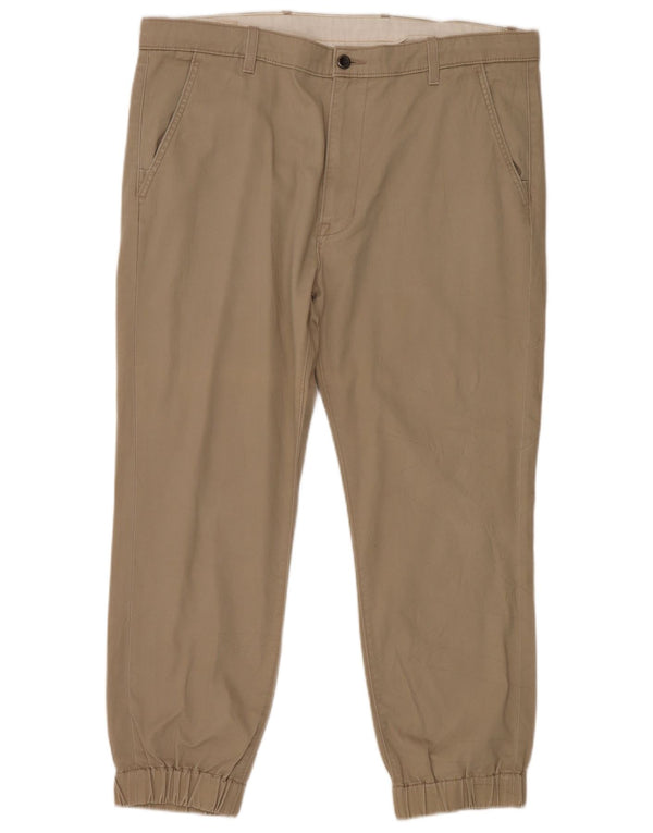 Pantaloni chino da uomo Levi's Joggers W38 L30 in cotone beige