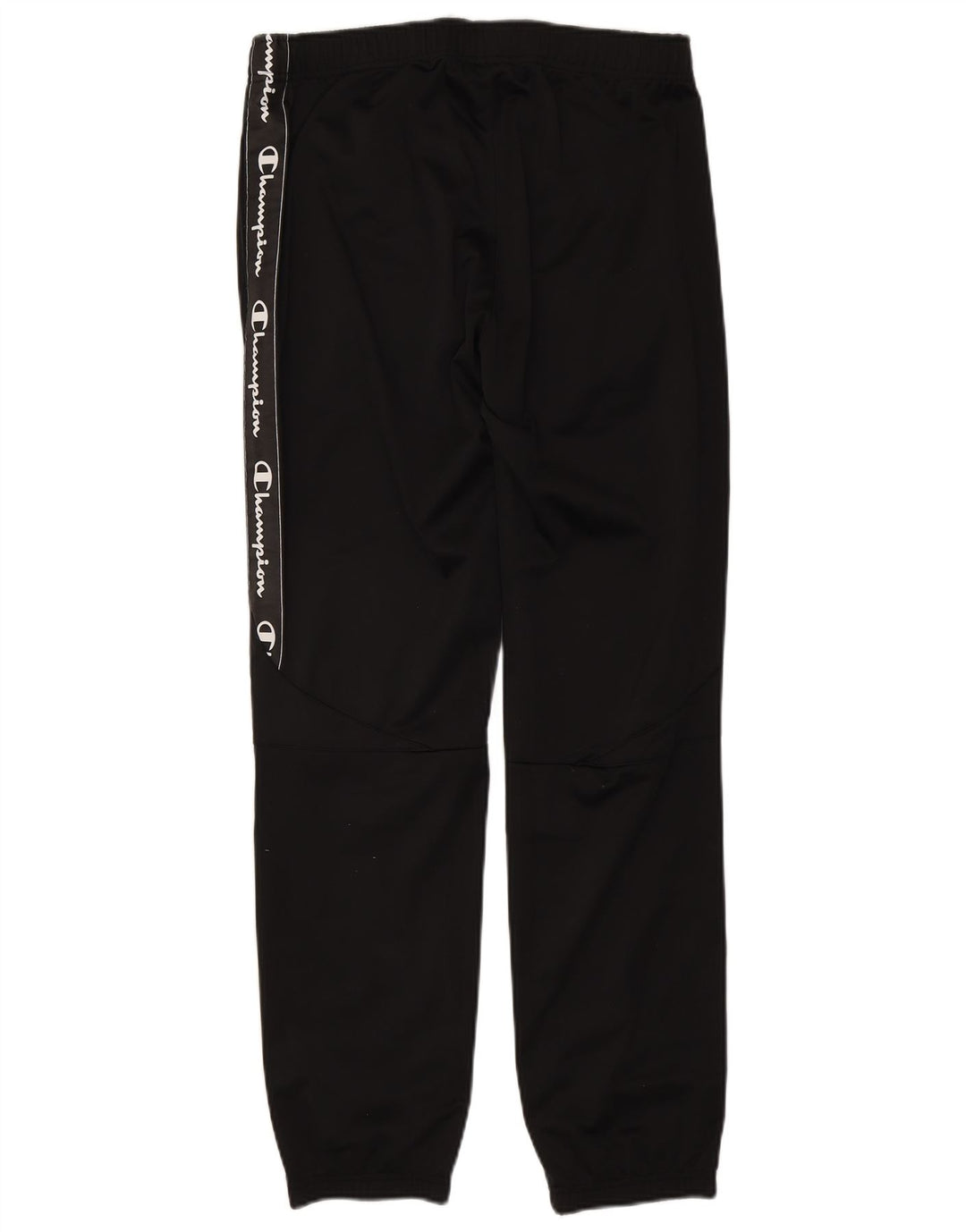 CHAMPION Pantaloni da tuta con grafica da uomo Joggers grandi poliestere nero