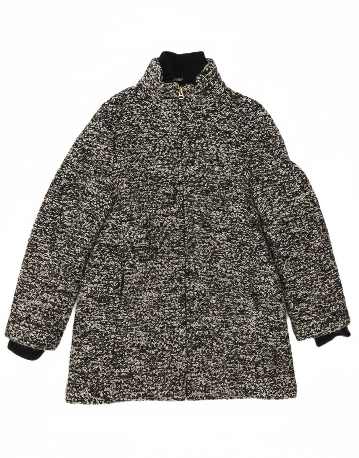J. CREW Womens Overcoat US 12 Large Grey Wool