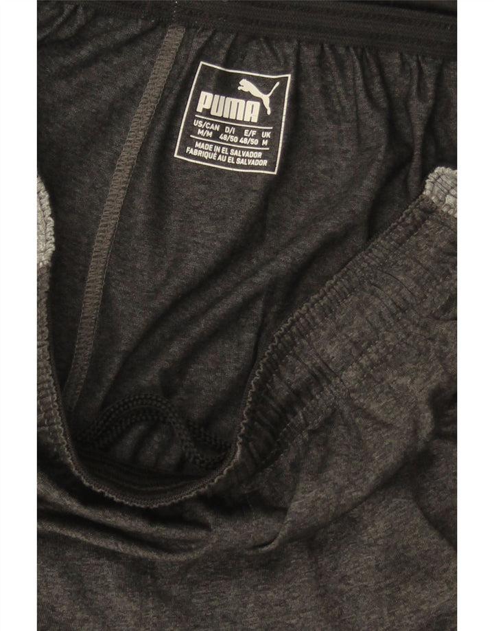 Pantaloncini sportivi PUMA da uomo grigio medio color block