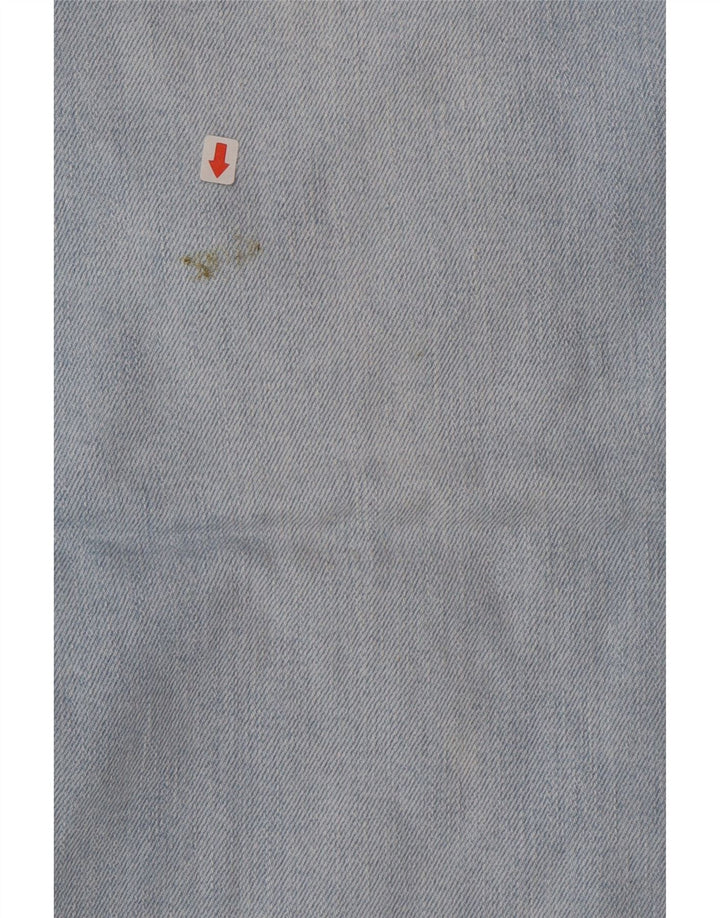 Jeans slim da uomo Zara EU 44 Large W34 L30 cotone blu