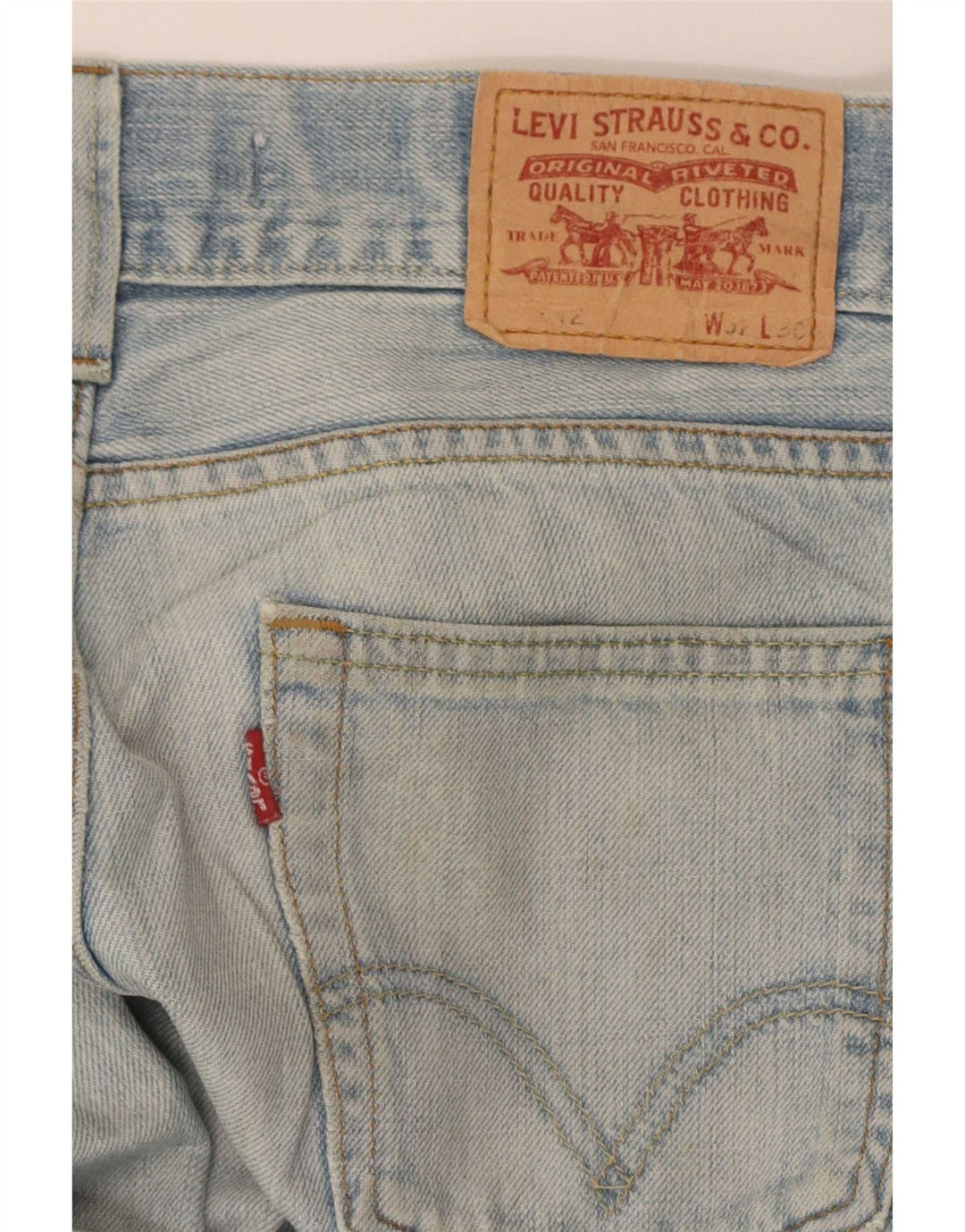 Jeans Levi's Uomo 512 Bootcut W32 L30 Blu