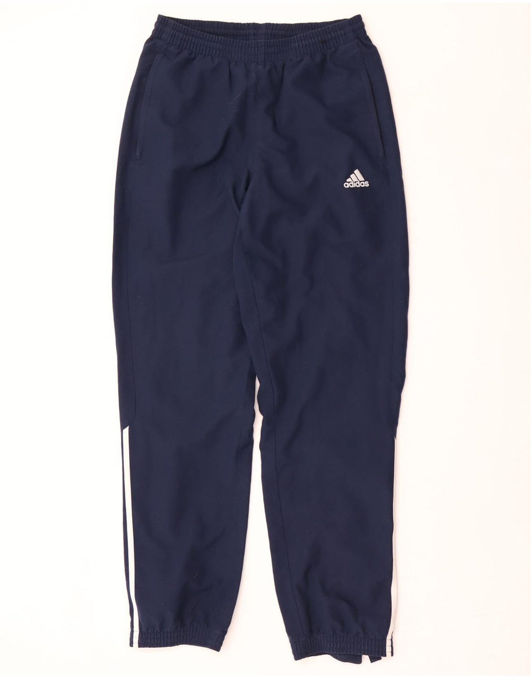 Pantaloni da tuta da uomo Adidas Joggers piccoli in poliestere blu navy