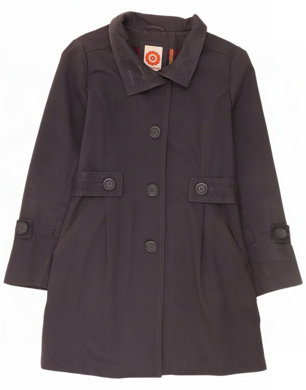 Cappotto da donna White Stuff UK 12 Cotone grigio medio
