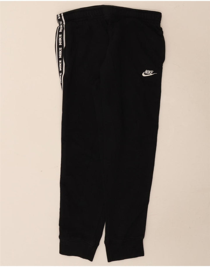 Pantaloni da tuta con grafica Nike da uomo, pantaloni da jogging, cotone medio nero