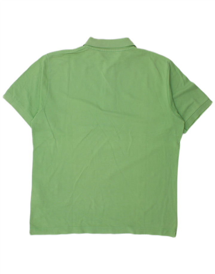 Polo Kappa Uomo Verde Medio In Cotone