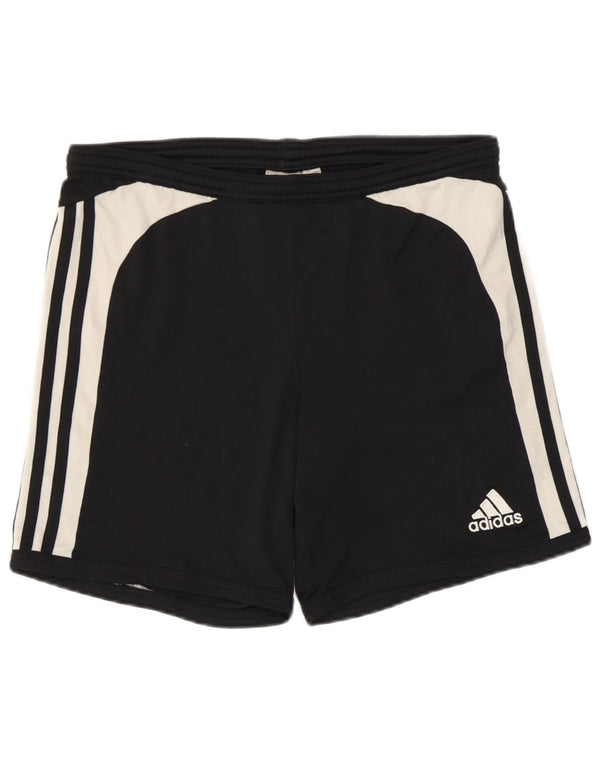 Pantaloncini sportivi da uomo Adidas Medium Black Colourblock in poliestere