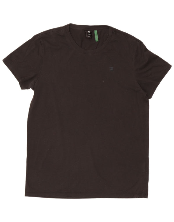 T-shirt da uomo G-Star Top grande in cotone nero