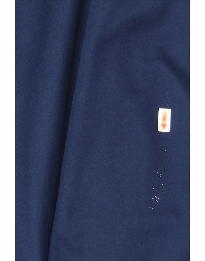 Gonna asimmetrica vintage da donna W26 piccola blu navy