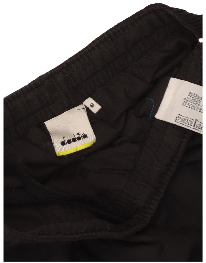Pantaloni da tuta da uomo Diadora Joggers Medium Nero Poliestere