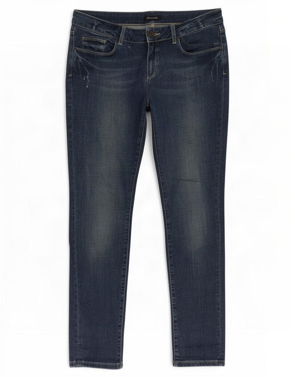 Jeans skinny da uomo Massimo Dutti taglia 31 W31 L34 cotone blu navy