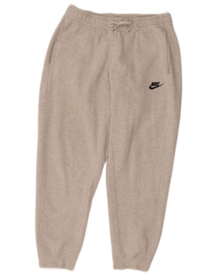 Tuta intera da uomo NIKE in cotone grigio medio