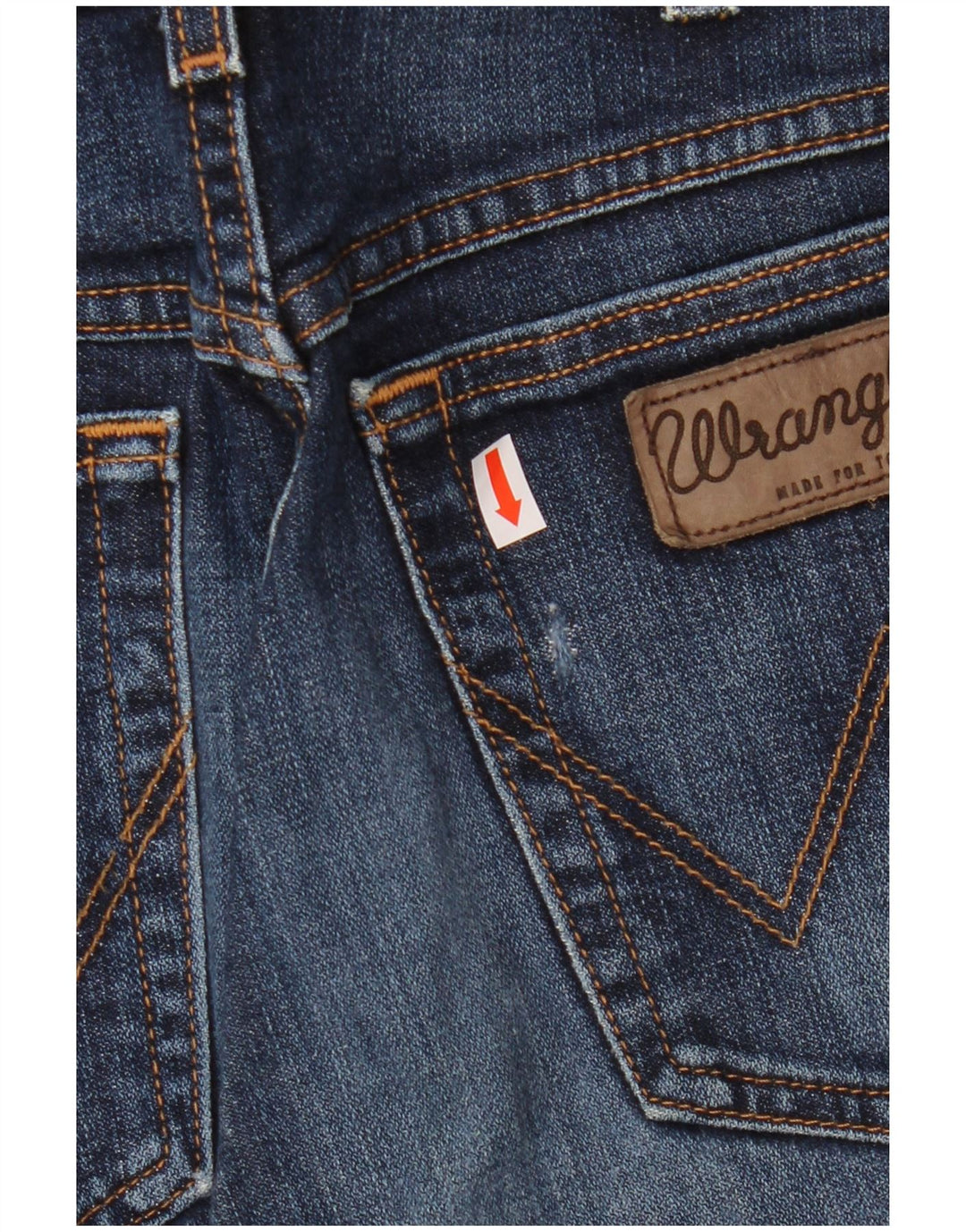 WRANGLER Jeans dritti elasticizzati Texas da uomo W32 L32 cotone blu