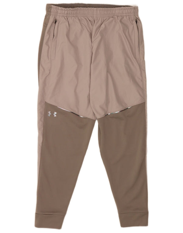 Under Armour Pantaloni da tuta da uomo con grafica Joggers Large Grey Colourblock