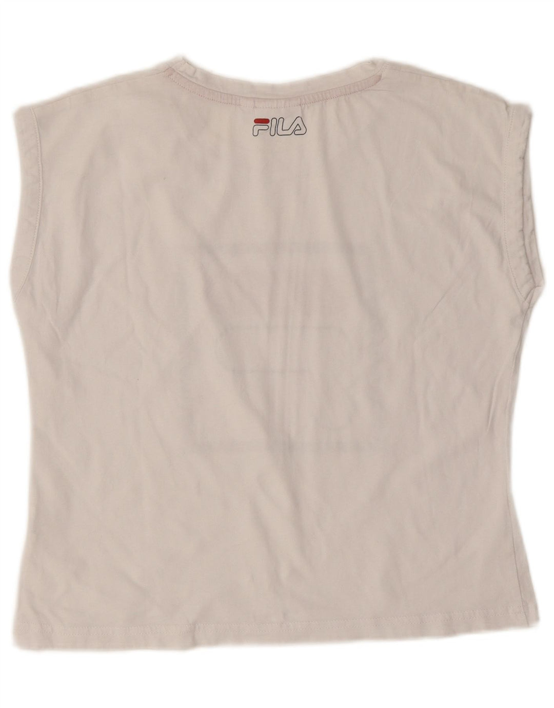 Maglietta grafica da donna Fila Top UK 10 piccola bianca