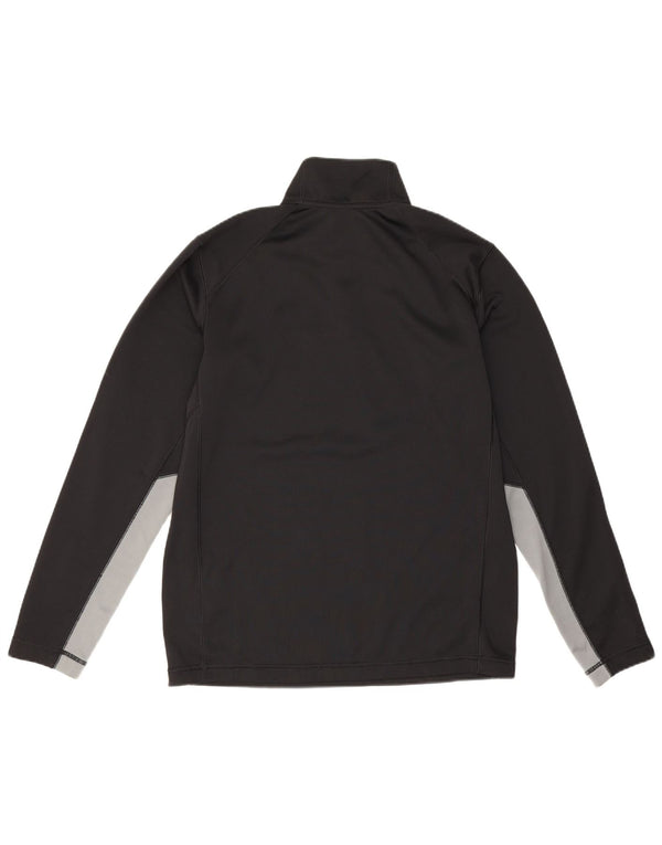 Top della tuta pullover Nike Therma-Fit da uomo, color block medio nero