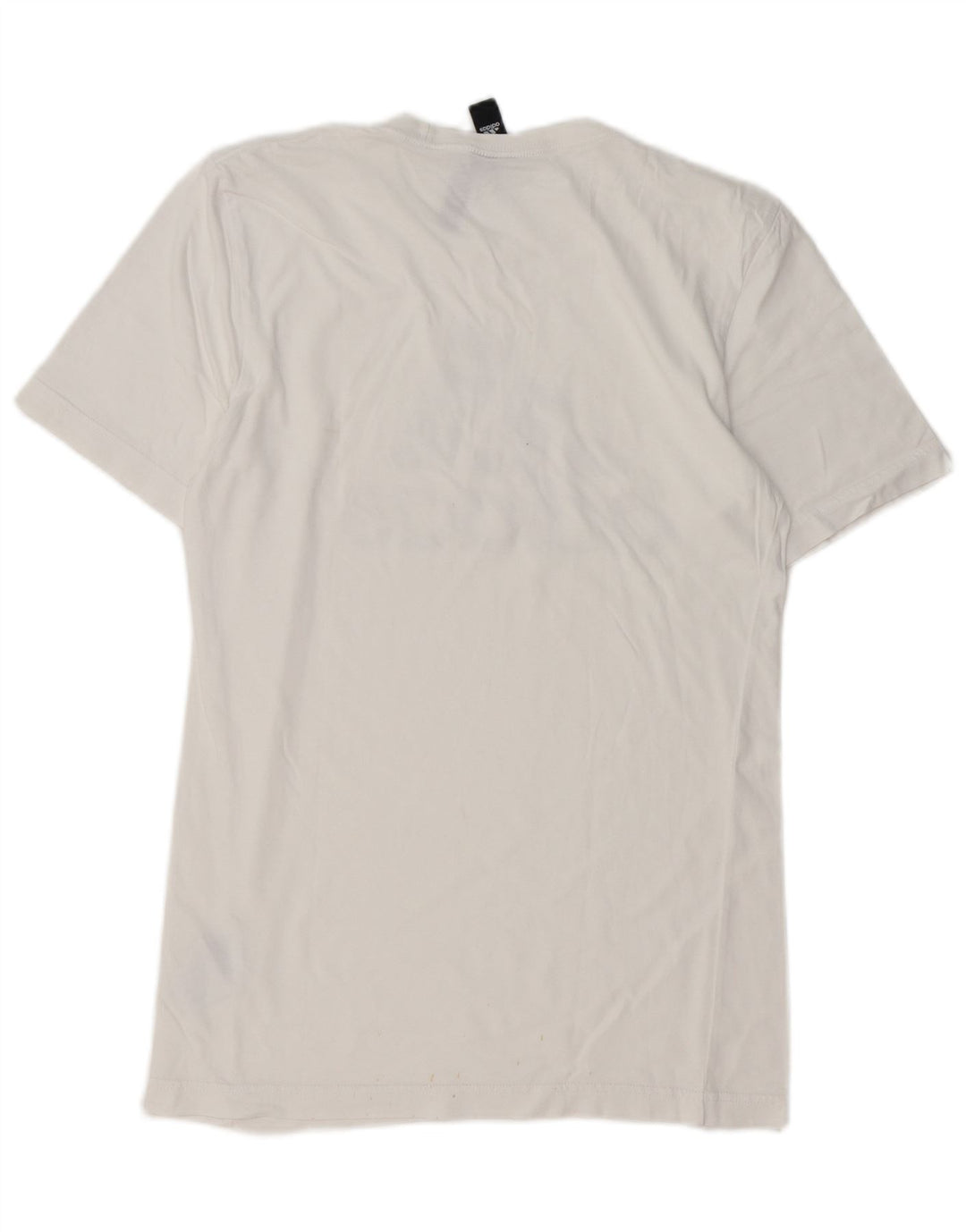 T-shirt grafica da uomo ADIDAS Top piccola in cotone bianco