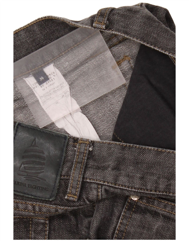 Jeans dritti da uomo Marina Yachting W36 L33 cotone grigio