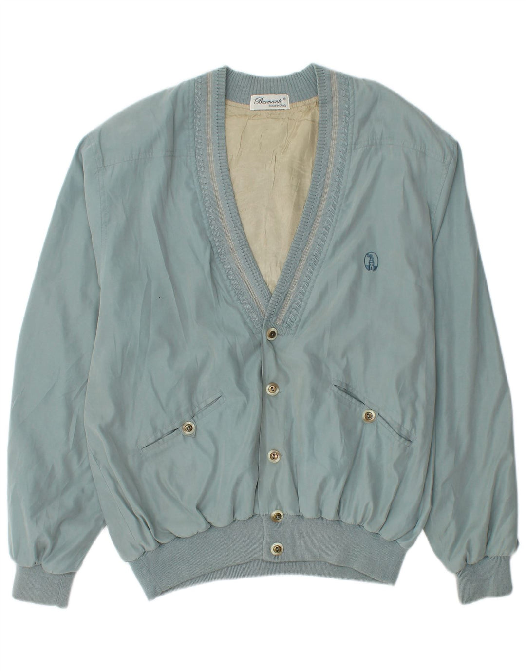 Giubbotto bomber da uomo Bramante UK 38 blu medio