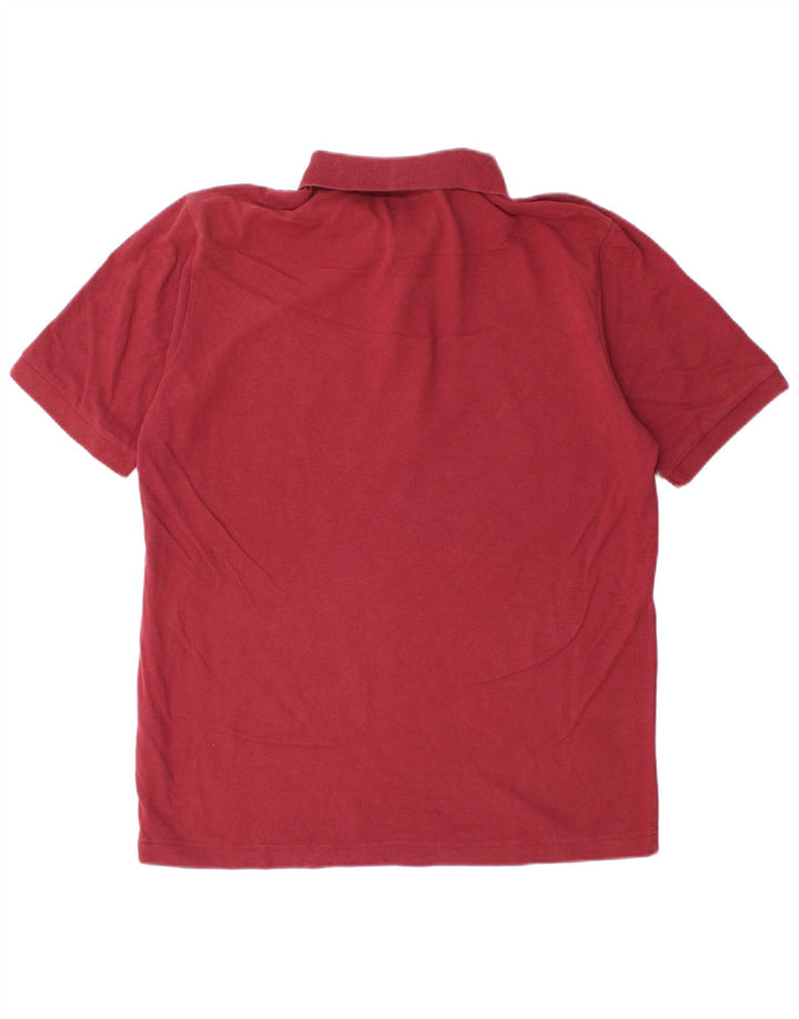 Polo Kappa Uomo Large Rossa In Cotone