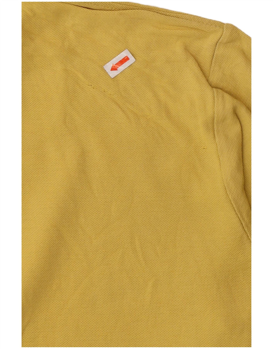 MARLBORO CLASSICS Polo classica country da uomo in cotone giallo medio