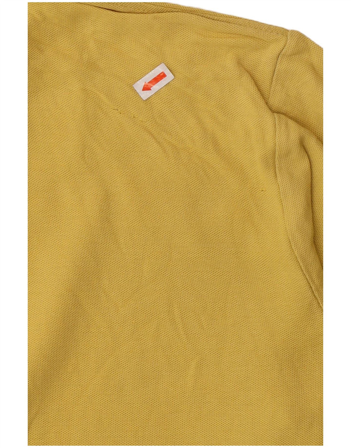 MARLBORO CLASSICS Polo classica country da uomo in cotone giallo medio