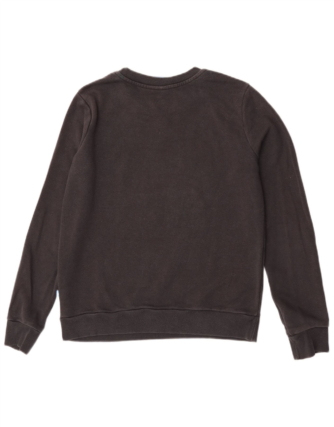 Felpa grafica da donna Adidas Jumper UK 10 Small Black Cotton