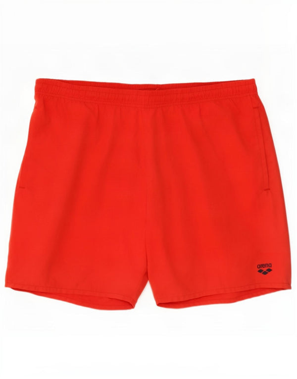 Pantaloncini da bagno da donna Arena 3XL rosso poliestere