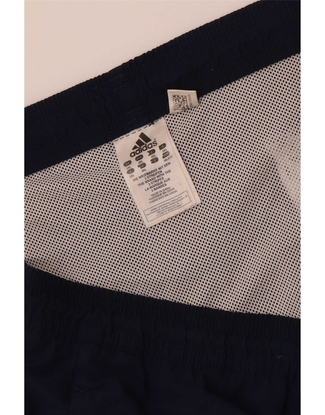 Pantaloncini da bagno da uomo Adidas 2XL nylon blu navy