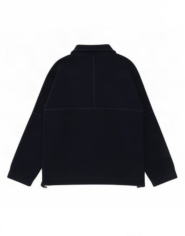 Maglione in pile da uomo Colmar con bottoni e poliestere medio blu navy